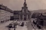 Postkort: Bern på Bahnhof (1915)