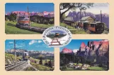 Postkort: Bolzano regionallinje 160 ved Maria Himmelfahrt / Maria Assunta (1907)