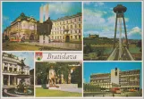 Postkort: Bratislava på Námestie Ľudovíta Štúra (1971)