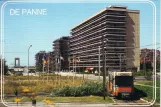 Postkort: Bruxelles De Kusttram  ved De Westhoek (1983)