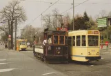 Postkort: Bruxelles sporvognslinje 39 på Avenue de Tervueren (1985)