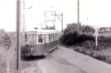 Postkort: Bruxelles sporvognslinje 67 ved Wanfercee - Baulet (1960)