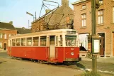 Postkort: Bruxelles sporvognslinje 68 med motorvogn 10392 ved Motrice Braine-le-Comte (1962)