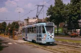 Postkort: Bruxelles Tourist Tramway med motorvogn 7160 på Bd dela Cambre/Ter Kamerenlaan (1989)