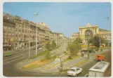 Postkort: Budapest foran Keleti Pályaudvar (1981)