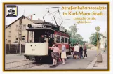 Postkort: Chemnitz museumsvogn 69 på Limbacher Straße (1980-1989)