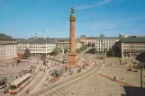 Postkort: Darmstadt på Luisenplatz (1975)