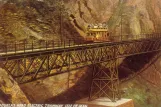 Postkort: Douglas, Isle of Man Southern Electric Tramway nær Wallberry (1897)