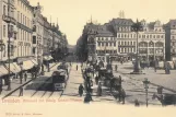 Postkort: Dresden bivogn 26 på Altmarkt (1902)