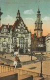 Postkort: Dresden på Schloßplatz (1911)