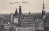 Postkort: Dresden på Schloßplatz (1931)