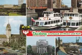 Postkort: Duisburg på Schwanentorbrücke (1970)