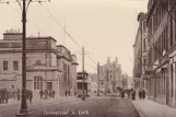 Postkort: Edinburgh på Commercial Street (1919)