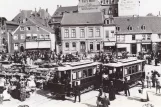 Postkort: Essen motorvogn 19 på Kopstadtplatz (1894)