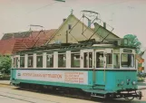 Postkort: Esslingen am Neckar sporvognslinje END med motorvogn 3 ved Neuhausen (1976)