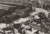 Postkort: Frankfurt am Main foran Hauptbahnhof (1937)