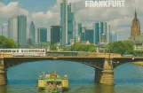 Postkort: Frankfurt am Main på Ignatz-Bubis-Brücke (1983)