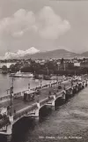 Postkort: Geneve på Pont du Mont-Blanc (1905)