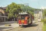 Postkort: Görlitz museumsvogn 29 ved Biesnitz / Landeskrone   (1985)