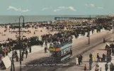 Postkort: Great Yarmouth Tramways på Marine Parade (1905)
