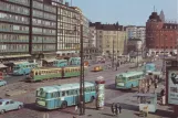 Postkort: Helsingfors på Eteläranta/Eteläesplanadi (1955)