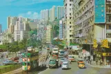 Postkort: Hongkong motorvogn 101 på Causeway Road (1992)