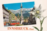 Postkort: Innsbruck sporvognslinje 3  Innsbruck-Tirol (1964)