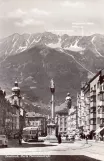 Postkort: Innsbruck sporvognslinje 3  på Maria-Theresien-Str. (1963)