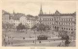 Postkort: Kassel på Königsplatz (1904)