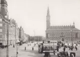 Postkort: København Hovedlinie på Rådhuspladsen (1903-1905)