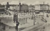 Postkort: København på Rådhuspladsen (1940)