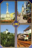 Postkort: Linz sporvognslinje 1 i Linz (1998)