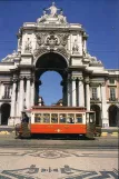 Postkort: Lissabon Colinas Tour med motorvogn 2 på Praça do Comércio (1998)
