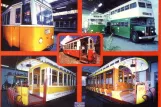 Postkort: Lissabon motorvogn 741 i Museu da Carris (2007)