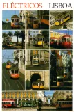 Postkort: Lissabon sporvognslinje 12E i Lissabon (2000)