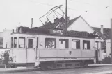 Postkort: Mainz sporvognslinje 7 med motorvogn 69 ved Mombach (1962)