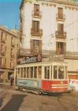Postkort: Mataró Tranvía med motorvogn 2 på Muralla de Sant Llorenç (1965)