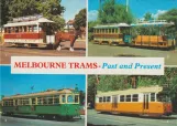 Postkort: Melbourne hestesporvogn 256 i Melbourne (1981)