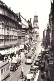 Postkort: München sporvognslinje 6 på Theatinerstraße (1930)