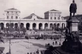Postkort: Napoli på Piazza Garibaldi (1939)