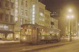 Postkort: New Orleans linje 12 St. Charles Streetcar med motorvogn 903 på St. Charles Avenue (1971)