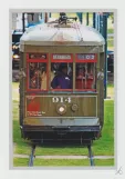 Postkort: New Orleans linje 12 St. Charles Streetcar med motorvogn 914 på S. Carrollton Avenue (2010)