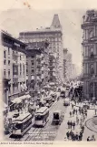 Postkort: New York på Broadway (1910)