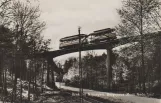 Postkort: Nijmegen sporvognslinje 2 nær Sterrenberg (1950)