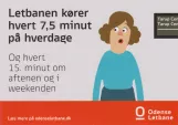 Postkort: Odense Letbanen kører hvert 7,5 minut på hverdage (2022)