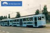 Postkort: Oslo motorvogn 218 ved Holten (1988)