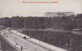 Postkort: Oslo på Drammmmensveien (Henrik Ibsens gate) (1899)