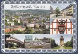 Postkort: Plauen nær Oberer Bahnhof (1990)