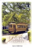 Postkort: Porto motorvogn 143 på Praça de Parada Leitão (2007)