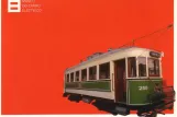 Postkort: Porto motorvogn 288  Museu do Carro Eléctrico (2008)